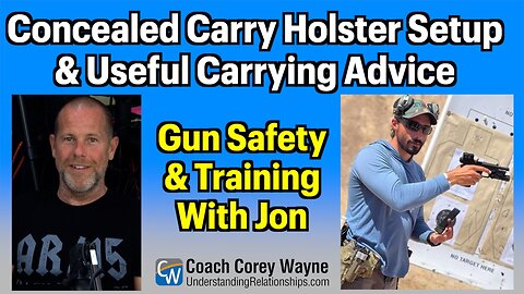 Concealed Carry Holster Setup & Useful Carrying Advice