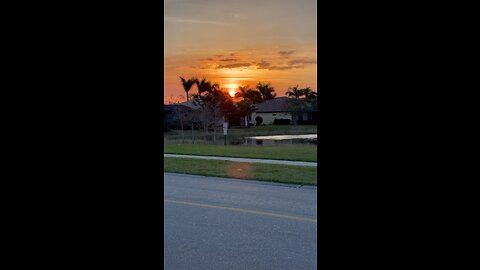 Sunset In Paradise 2/8/2023 #MentalHealthMatters #Sunset #Paradise #FYP #mywalksinparadise #HDR