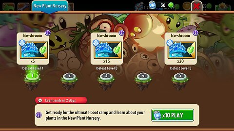 Plants vs Zombies 2 - Plant of the Week - Ice-shroom - September 2024