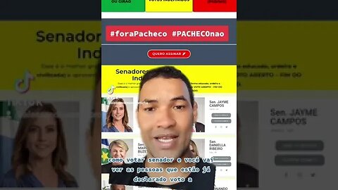 votos empatados para o senado #ForaPacheco #votos #empatados #presidência #senado #PachecoNAOpeloa