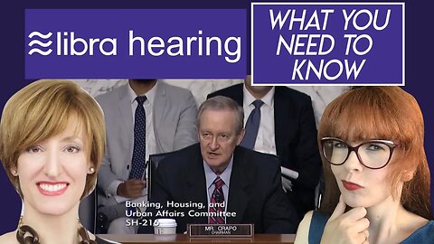 Breaking: Facebook's Libra Hearing, w/ Caitlin Long