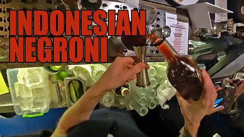 Indonesian Negroni by Roman Didik / Kyiv