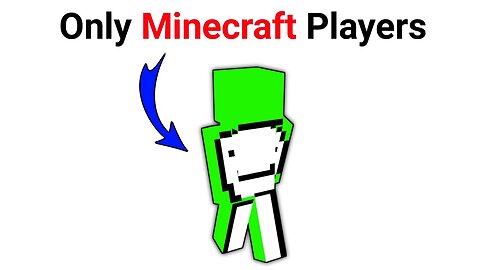 Only Minecraft Players Can Understand this video.. (Can You?)