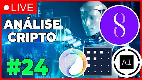 ANÁLISE CRIPTO #24 - A QUEDA DAS CRIPTOS DE INTELIGENCIA ARTIFICIAL! #agix #orai #sdao