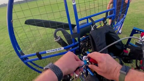 Paramotor home built trike crash ... but why?