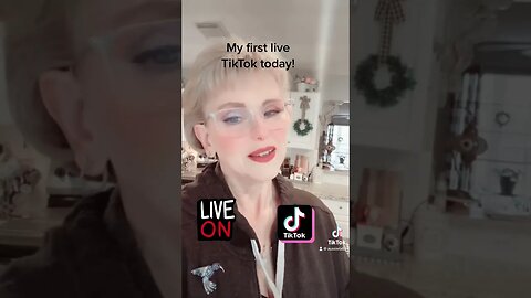 My first live TikTok live video today!!! So totally cool. #skincare #makeup #beauty #garden