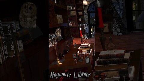 ⚡Hogwarts Legacy, Harry Potter - ASMR Library Ambience #shorts #asmr #hogwartslegacy