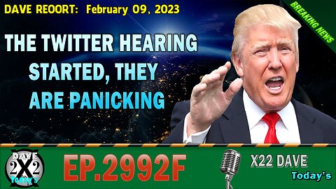 X22 Report - Ep. 2992F - Trump Fact Checks Biden, The Twitter Hearing Started, They Are Panicking