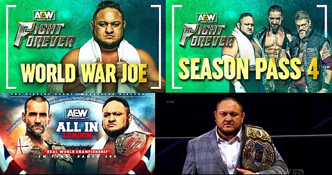 AEW Fight Forever : World War Joe 🇼🇸🇦🇸🤼‍♂️🤼‍♀️ (PS5🎮)