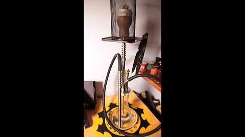 Wednesday's shisha setup, just forgot to add a black base