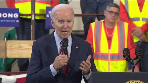 President Biden visits Wisconsin after State of Union Address