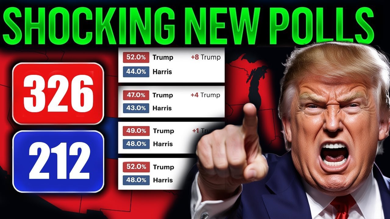 Trump SKYROCKETS In New 2024 Election Polls (Map Projection) 9/22/24