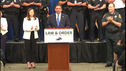 Governor DeSantis Highlights Law & Order, SAFE Success in Polk County