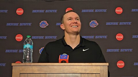 Pre Washington State Interview With Boise State Head Football Coach, Spencer Danielson 09/23/2024