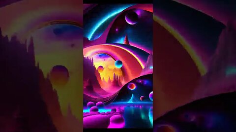 Trippy Animations Space!Pt7🌟🌞🌘#shorts #space