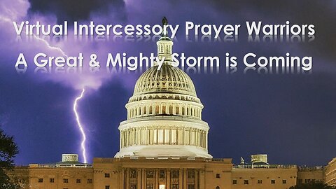 A Great & Mighty Storm is Coming 8-28-24