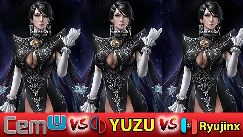 [2023] RYUJINX Vs CEMU Vs YUZU - Best emulator to play BAYONETTA SERIES on pc? Performance Test