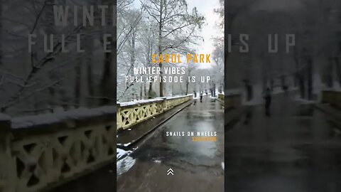 WINTER RIDE at Carol Park - 4k Virtual Tour | Ambiental mix | 🇷🇴