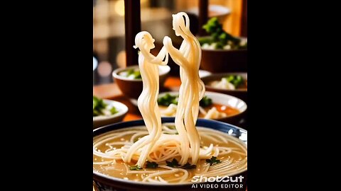 Dancing Noodles | Ai Art video