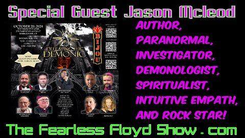 Jason McLeod: Paranormal Investigator, Demonologist, Spiritualist, Intuitive Empath & Rock Star!