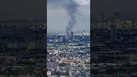 Crazy Fire 🔥 In Manila Philippines 🇵🇭 #shorts #philippines #manila #fire #makati