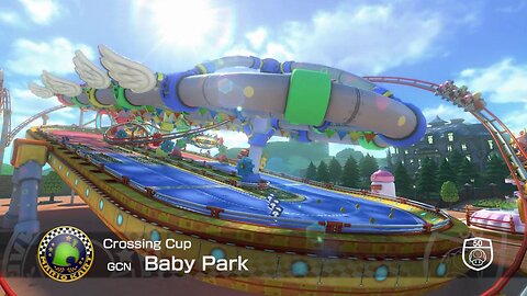 Mario Kart 8 Deluxe GP Mode - Part 11 - Crossing Cup 50cc | No Commentary | 720p/30fps | Switch