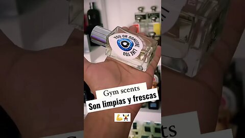 Las mejores fragancias frescas y limpia para ir al gym.