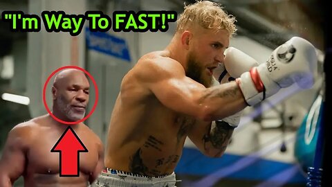 Jake Paul Acting Cocky! | While Training for Mike Tyson [2024]