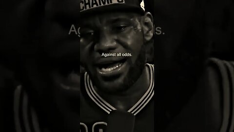 Lebron james inspiring speech after winning NBA Title #shorts #motivation