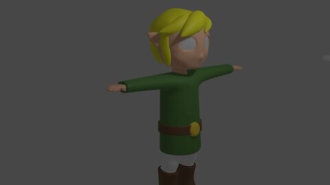 Blender Male Grindset - Toon Link