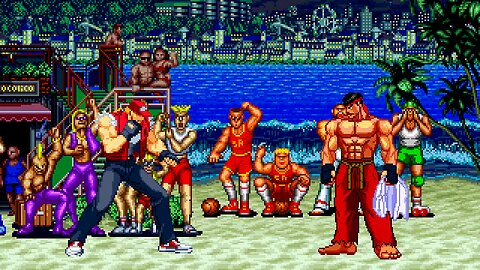 Terry VS Shin Ryu