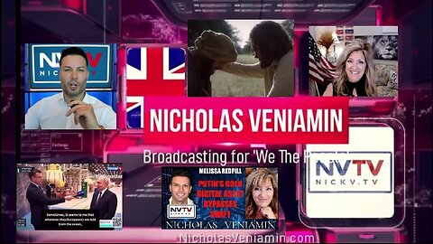 Nicholas Veniamin & Melissa Redpill Discuss PUTIN'S GOLD Digital Asset & Lot's More 5.1.24