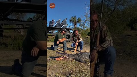 Gator Hunt with Central Florida Trophy Hunts