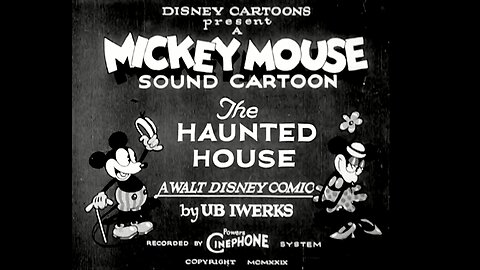 Mickey Mouse - The Haunted House (1929)