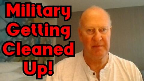 Breaking: Military Getting Cleaned Up..