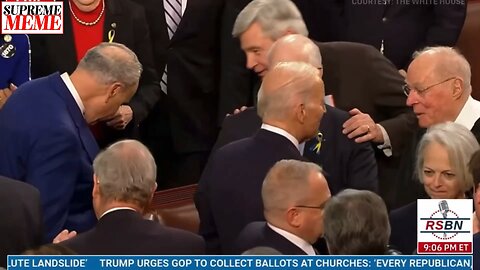 Trump vs Biden- State Of The Union Entrances