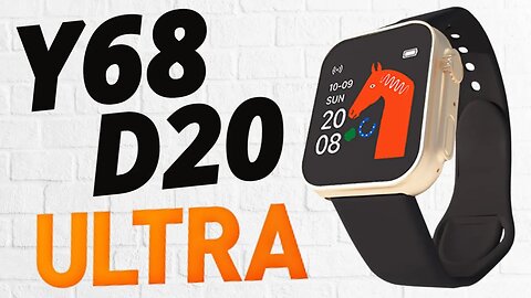 Y68 ULTRA SMART WATCH D20 ULTRA RELOGIO INTELIGENTE