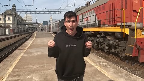 I Travel Largest Train of world in Russia