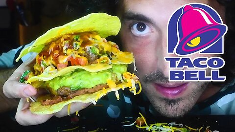 NEW TACO BELL BURGERS!? * Mukbang Asmr * | Nomnomsammieboy