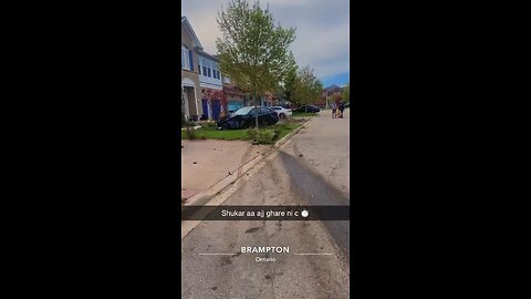 Police Chase In Brampton