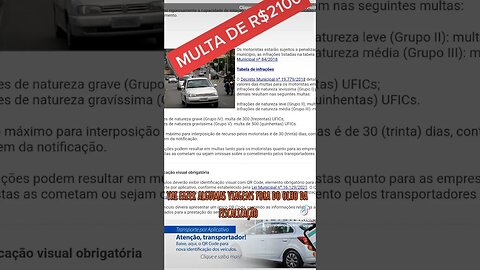 REGULAMENTAÇÃO DE TRANSPORTE DE CAMPINAS #uber #uberdriver