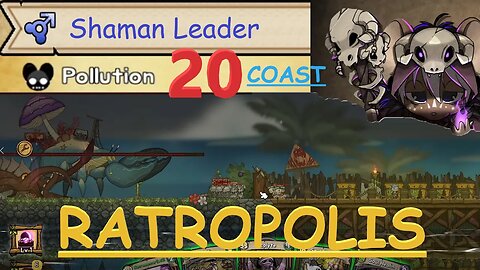 RATROPOLIS Male Shaman Leader Pollution 20 Coast! Necromancer Army!