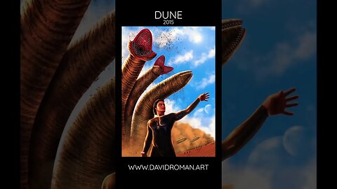 Messiah, a Dune Painting #dune #arrakis #paulatreides #scifi #scifibooks #fyp