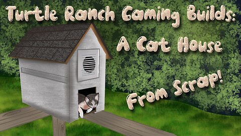 Let's Build A Cat House W/ Voice Over