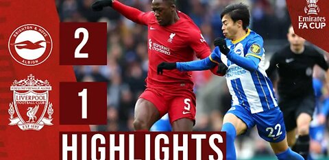 HIGHLIGHTS: Brighton 2-1 Liverpool | Late Mitoma goal knocks Reds out of FA Cup