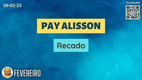 PAYMASTER ALISSON Recado