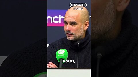 'Coming from Manchester to London.. it's like going to NORTHERN EUROPE!' | Pep Guardiola