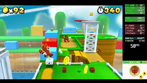 Citra | Super Mario 3D Land | 5800X | GTX 1660 Ti | 10x 4000x2400 | 2023