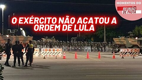 O Exército não acatou a ordem de Lula? Eles são os articuladores do dia 08/01 | Momentos Reunião