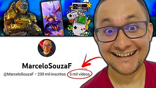 5 MIL VÍDEOS do Canal MarceloSouzaF